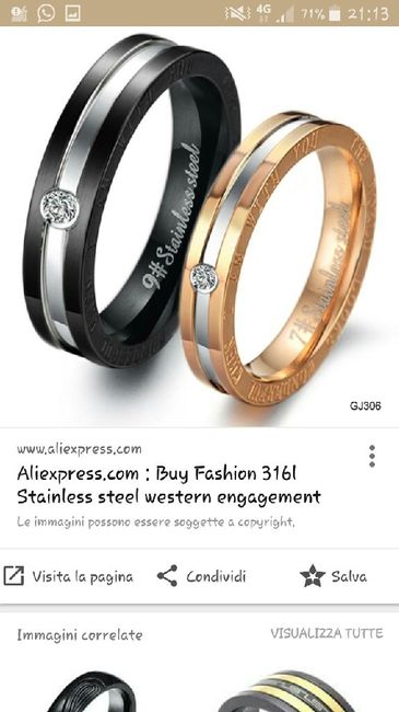 Primo disaccordo con fm: le fedi - 1