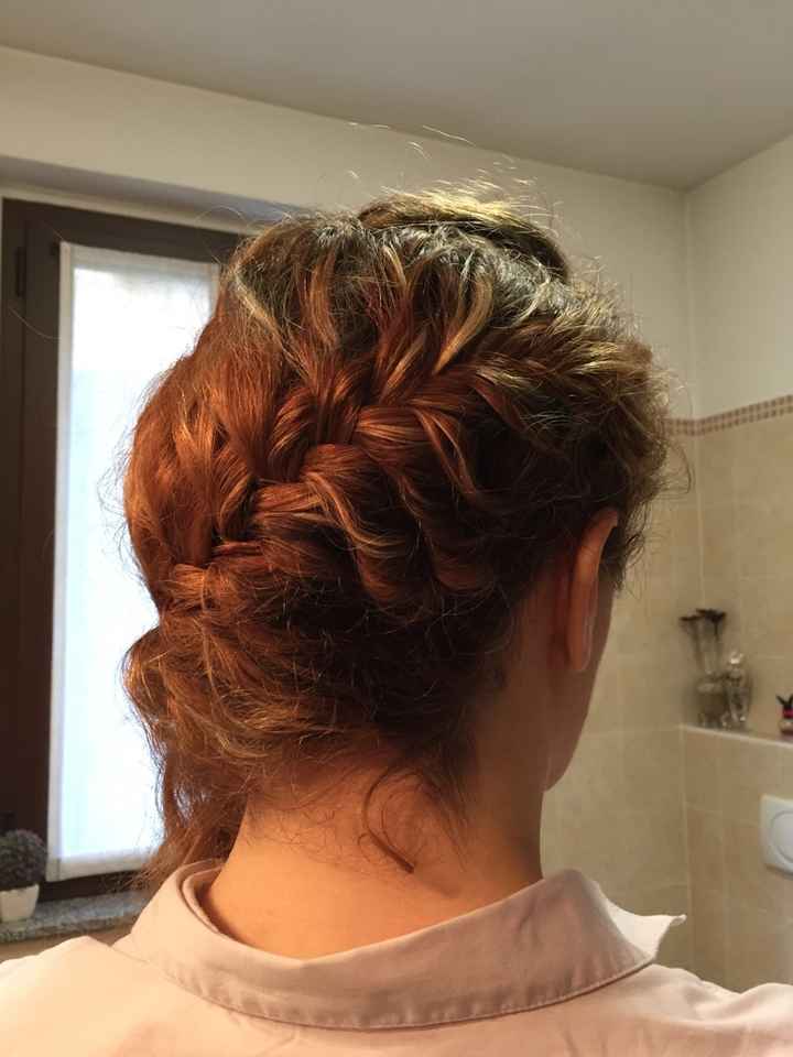 Aiuto velo/veletta e chignon - 1