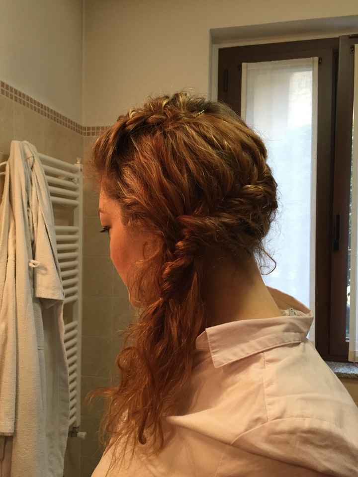 Aiuto velo/veletta e chignon - 2