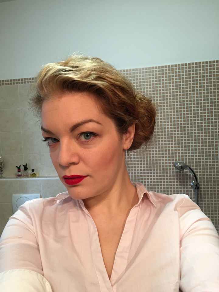 Aiuto velo/veletta e chignon - 3