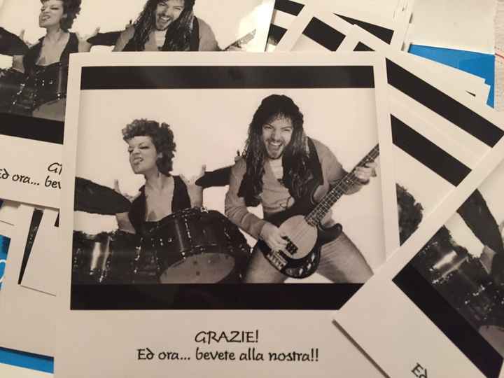Tutti i fai da te del mio matrimonio a tema musica metal rock! - 14