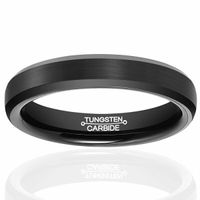 Fedi nuziali in carburo di tungsteno - 2