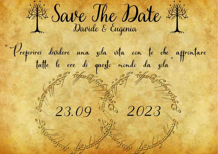 Save the Date Social, sì o no? 1