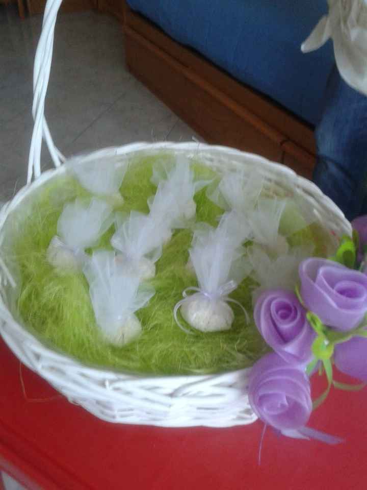 cesto porta sacchettini riso