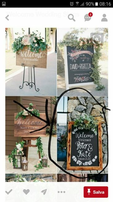  Lavagna benvenuto - 1