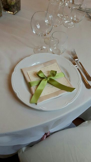  Allestimento tavolo e tableau - 1