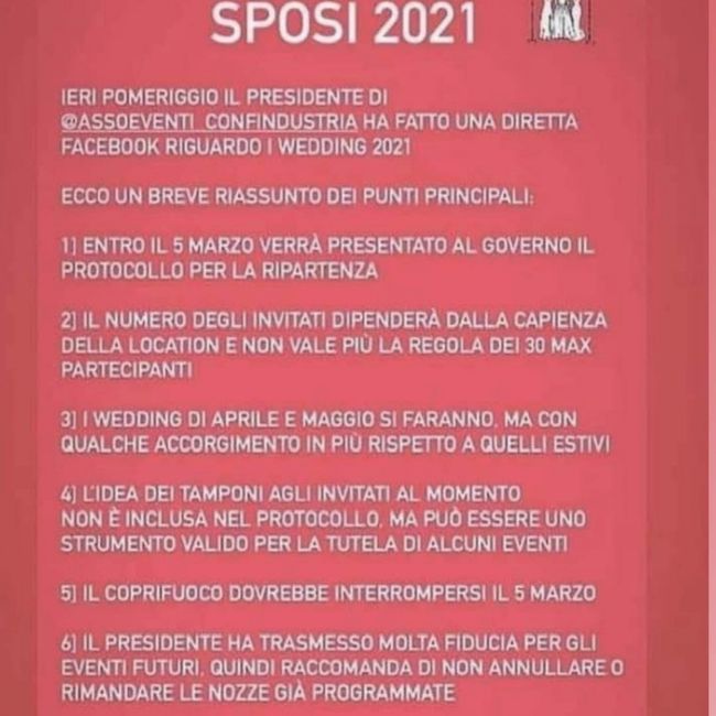 Spose 2021 ecco una gioia 🤞💪🍀 1