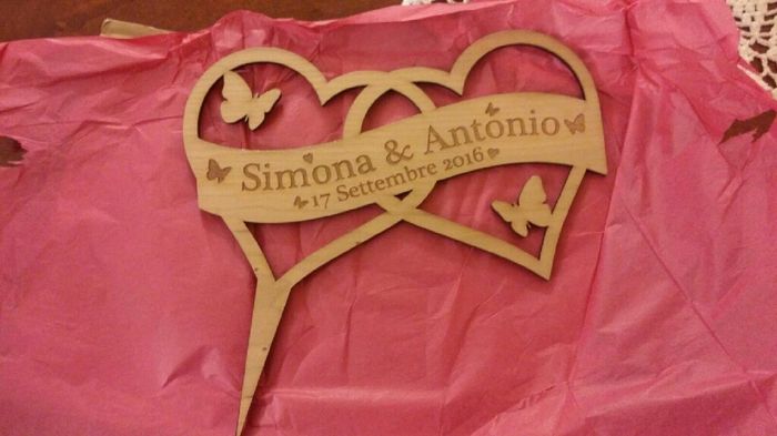 Il nostro cake topper - 1
