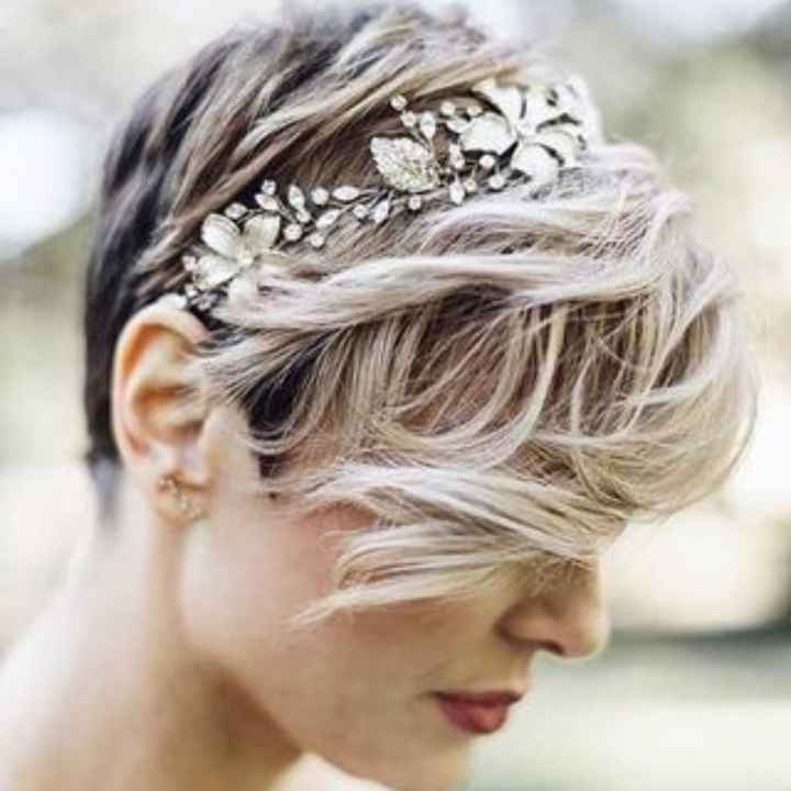 Sposa capelli corti - 1