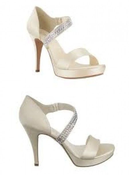 Sandalo sposa strass 2