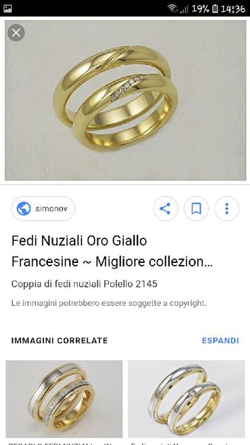 Fedi nuziali: brillanti o no? - 1
