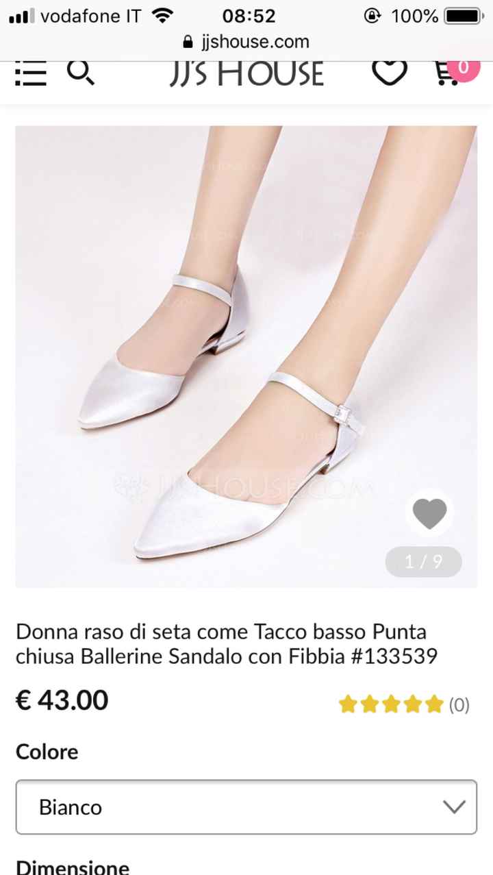 Scarpe sposa basse - 3