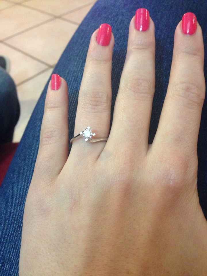 I vostri anelli di fidanzamento: vogliamo vederli! - 1