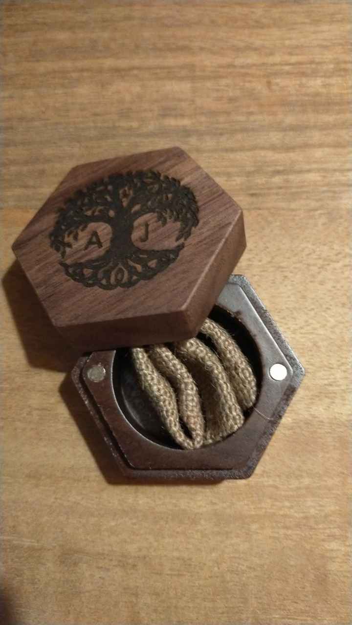 Scatolina portafedi arrivata😍 - 2