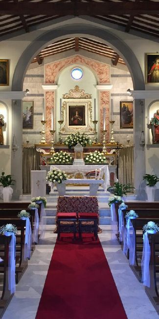 Allestimento chiesa - 1