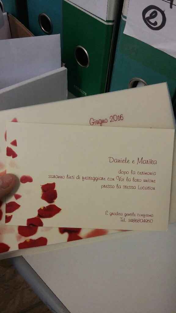 Finalmente le partecipazioni!!! - 2