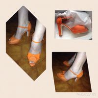 Le mie scarpe arancioni.. fiocco oppure no? - 1