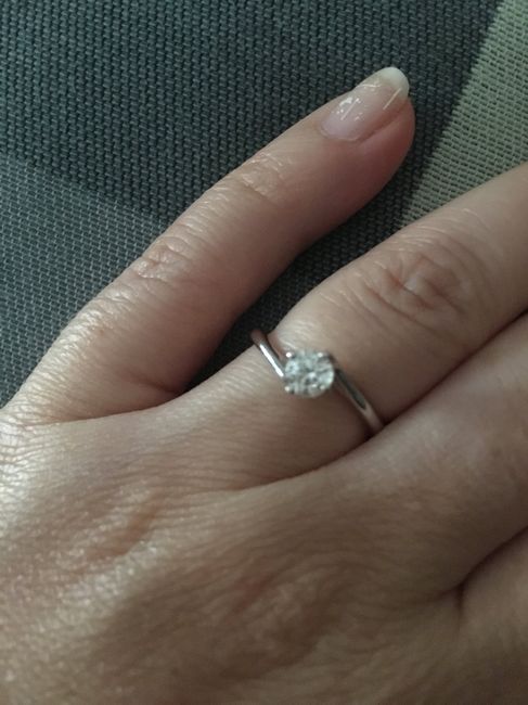 E ora mostraci una foto del tuo anello di fidanzamento! 6