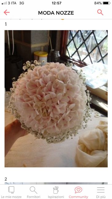 Come sarà il vostyro bouquet? -2 settimane - 1