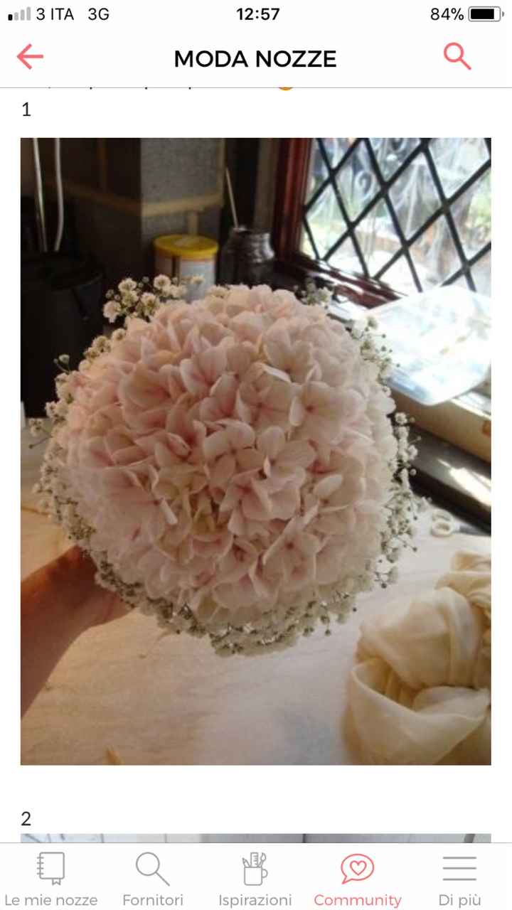 Come sarà il vostyro bouquet? -2 settimane - 1