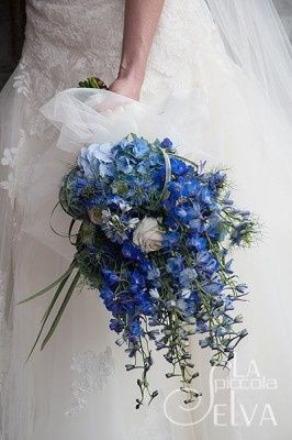 idee bouquet blu 2