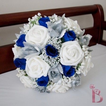 idee bouquet blu 4