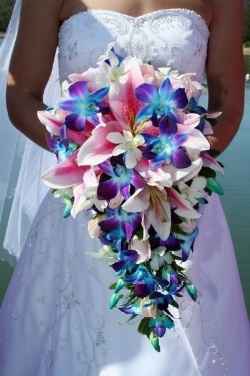 idee bouquet blu 3