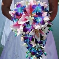 idee bouquet blu 3