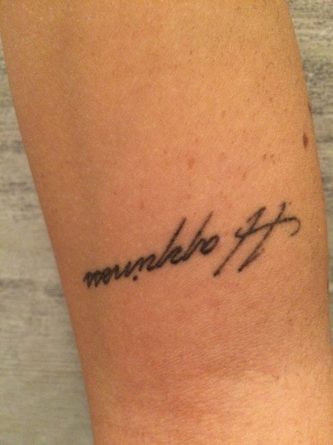 Tattoo.....io e tu?🤵🏻👰♥️ 1