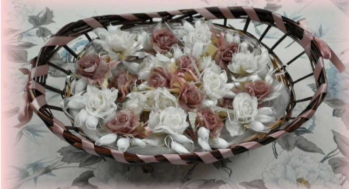 Rose portaconfetti