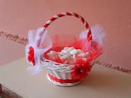 Portaconfetti rosso