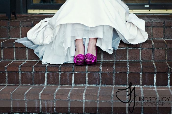 Foto artistiche scarpe sposa