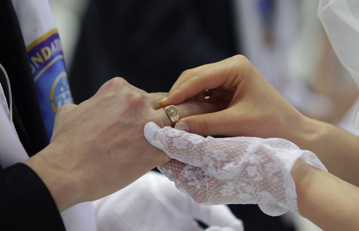 Matrimonio di massa Chiesa dell'Unificazione
