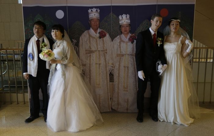 Matrimonio di massa Chiesa dell'Unificazione