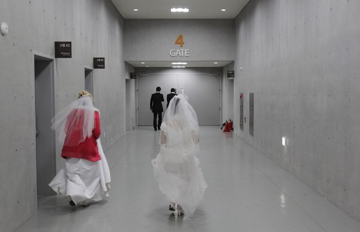 Matrimonio di massa Chiesa dell'Unificazione