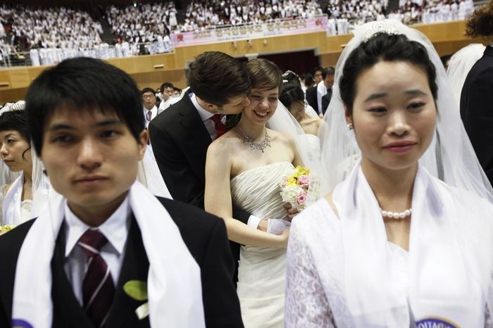 Matrimonio di massa Chiesa dell'Unificazione