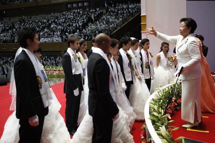 Matrimonio di massa Chiesa dell'Unificazione