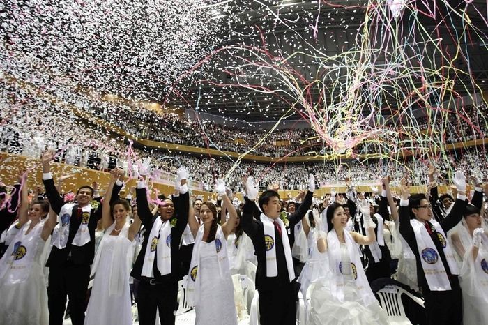 Matrimonio di massa Chiesa dell'Unificazione