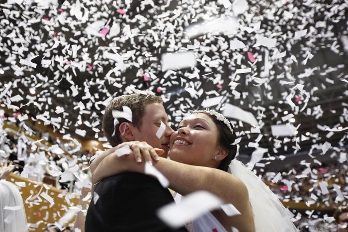 Matrimonio di massa Chiesa dell'Unificazione