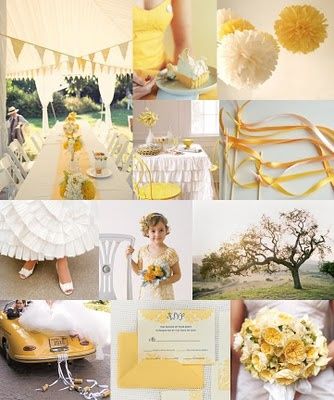 Matrimionio bianco giallo