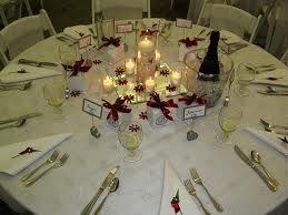 Centrotavola con candele