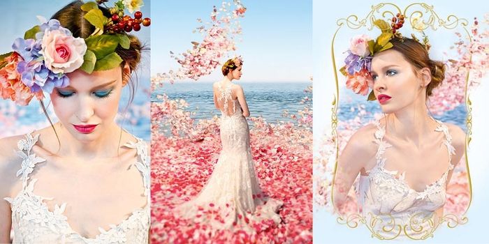 Sposa fiorita