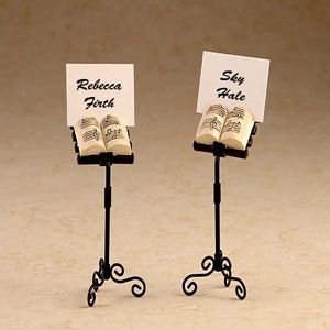 Segnaposto tema musicale