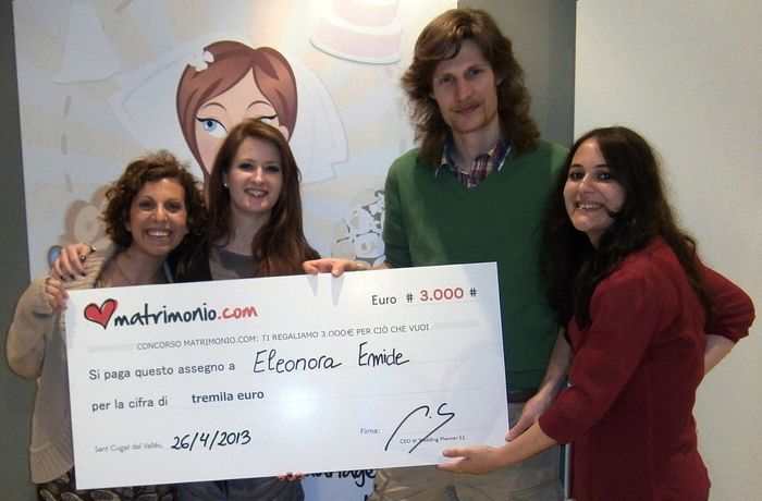 Vincitori prima edizione concorso matrimonio.com