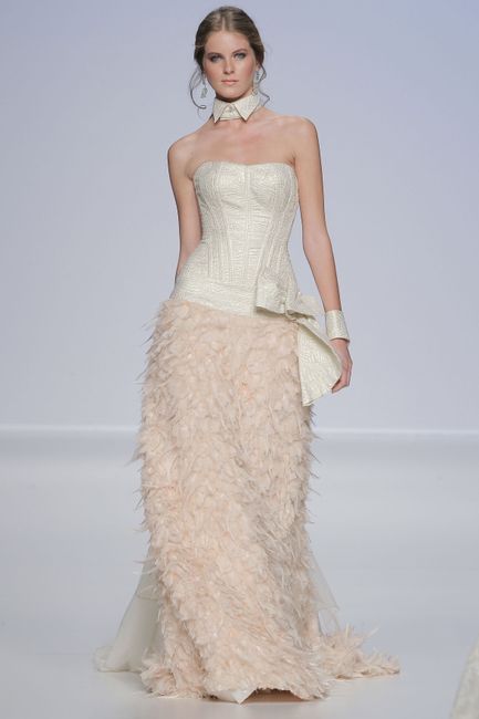 Vestiti da sposa colorati 2014