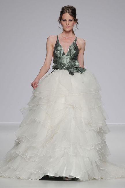 Vestiti da sposa colorati 2014