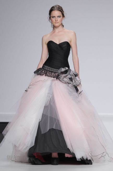 Vestiti da sposa colorati 2014