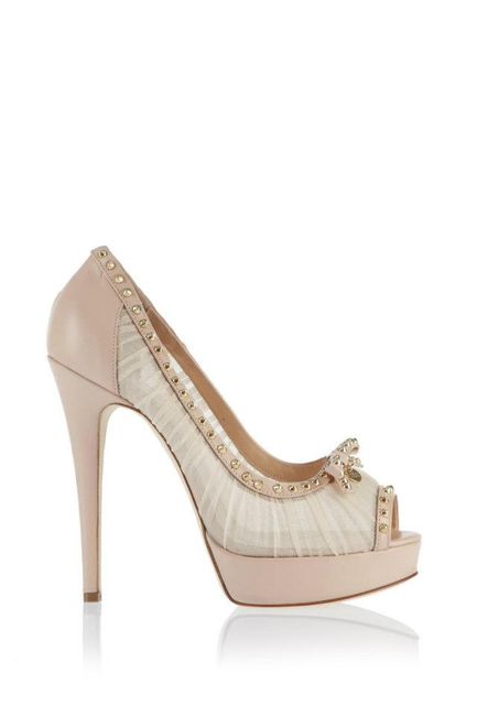 Scarpe sposa rosa cipria