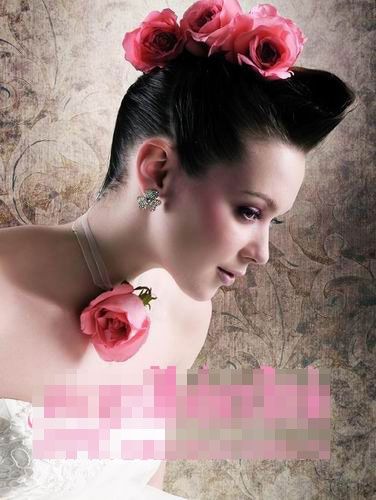 Acconciatura sposa strana