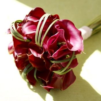 Bouquet da sposa rosso